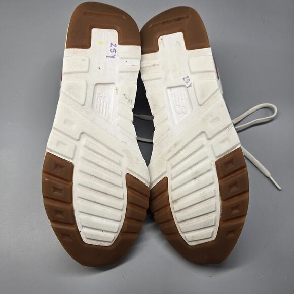 Unisex Women's 11 Men’s 9.5 New Balance 997H White Blue Red Running Shoes - Picture 10 of 12